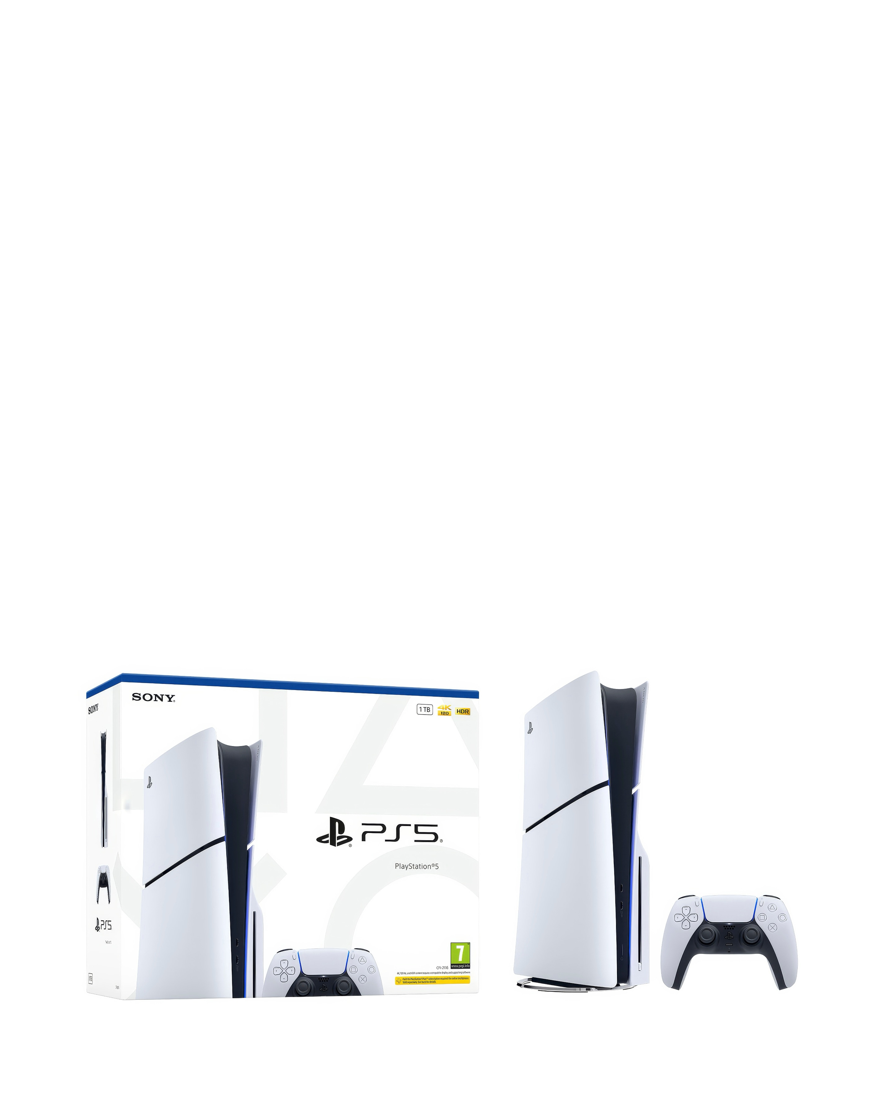 PlayStation 5 Disc Console - 1TB