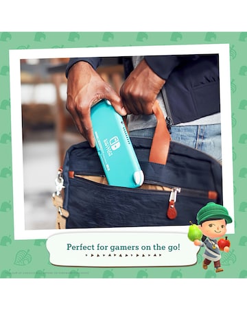 Nintendo Switch Lite Blue + Animal Crossing New Horizons