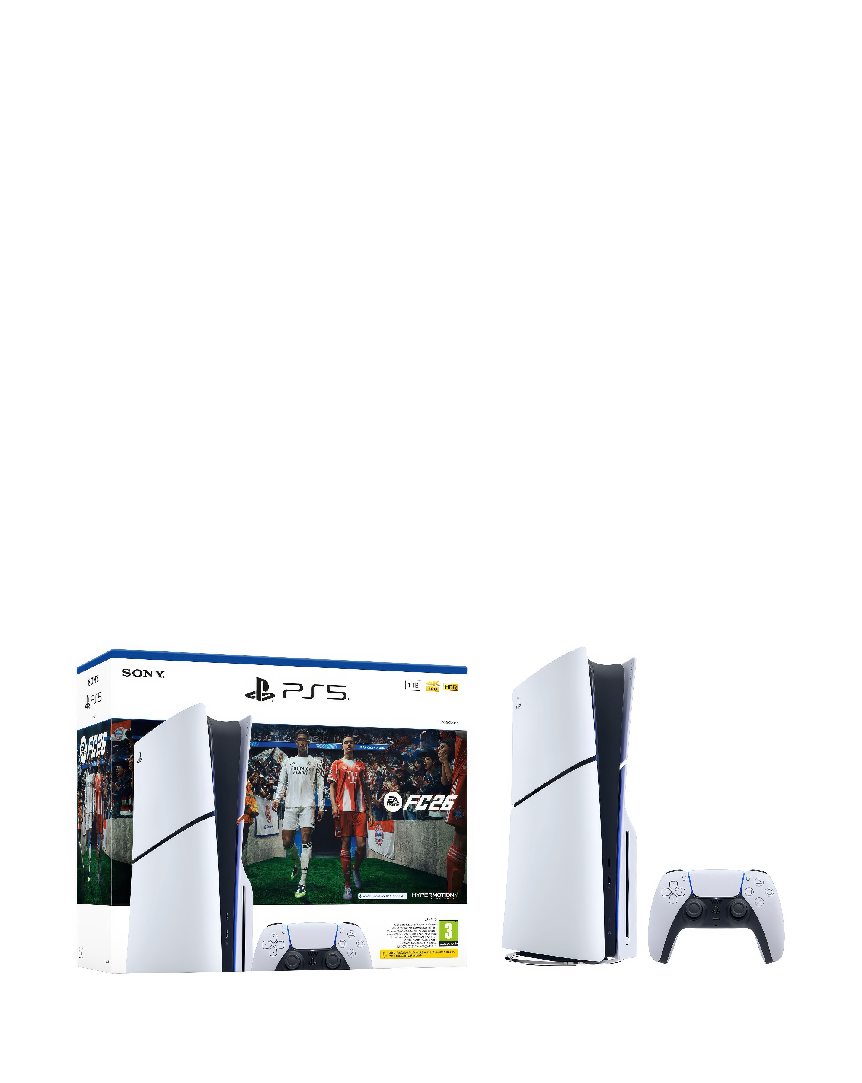 New In - PlayStation 5 + EA SPORTS FC 26 Bundle