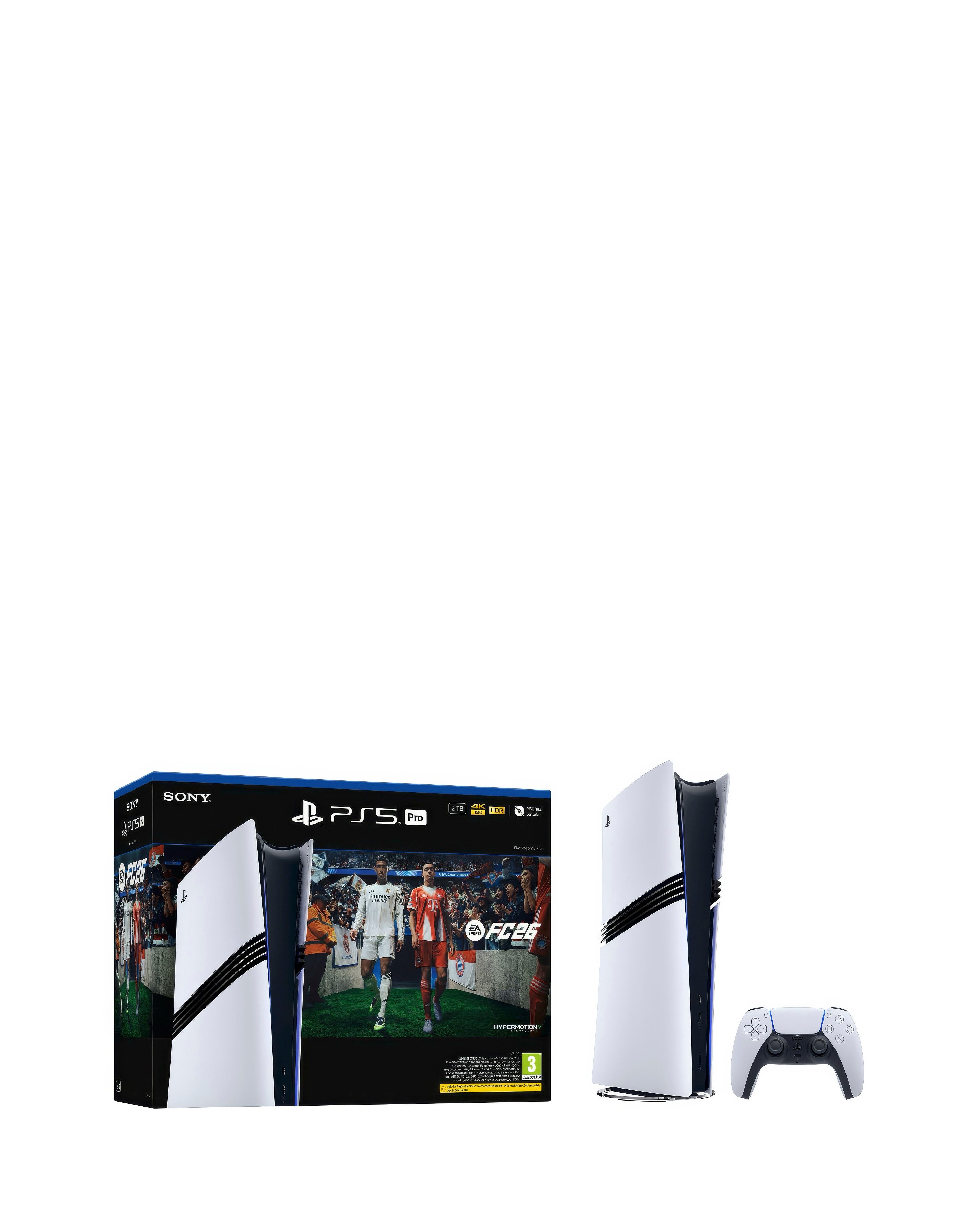 New In - PlayStation 5 Pro + EA SPORTS FC 26