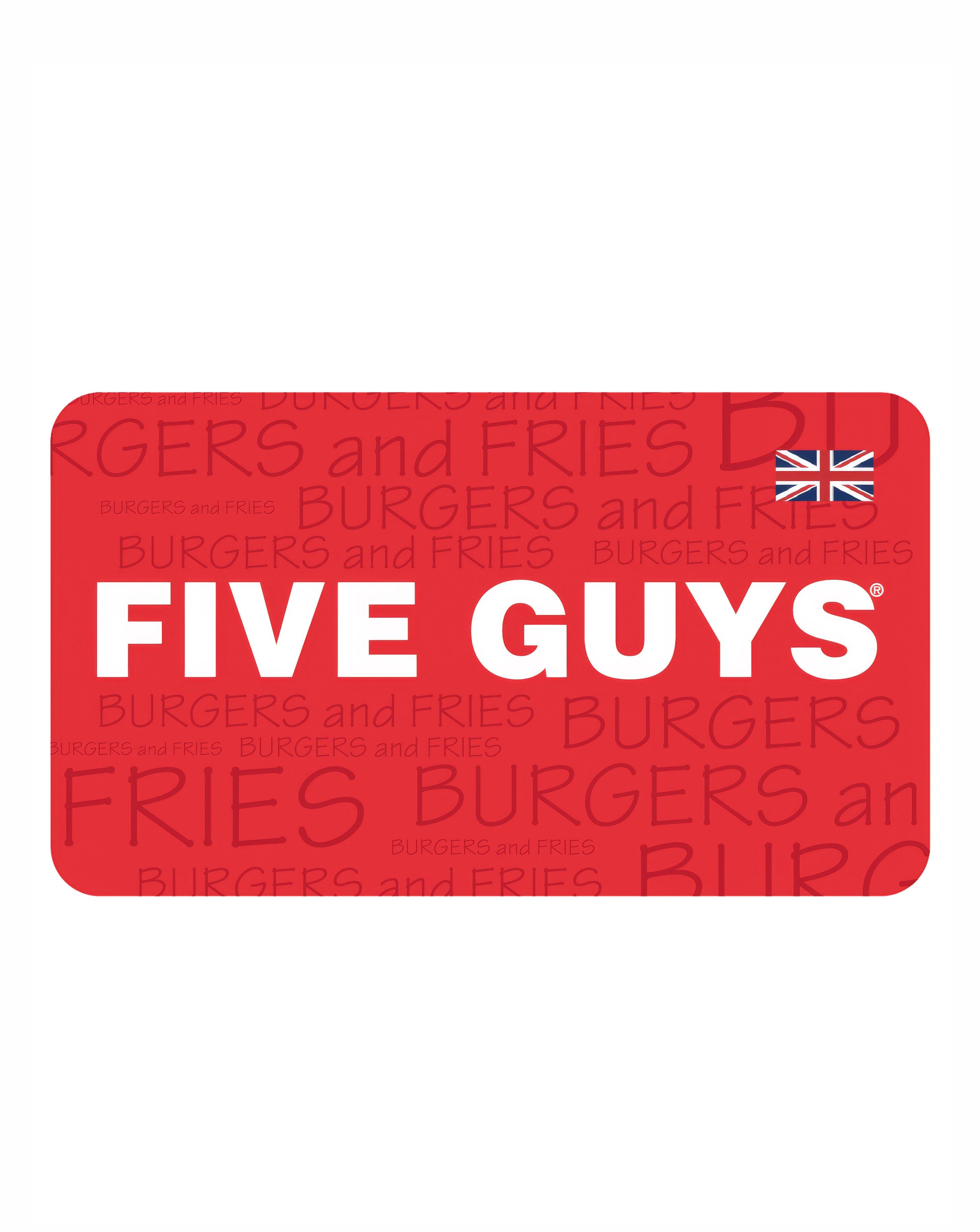 Five Guys #50 Gift Card