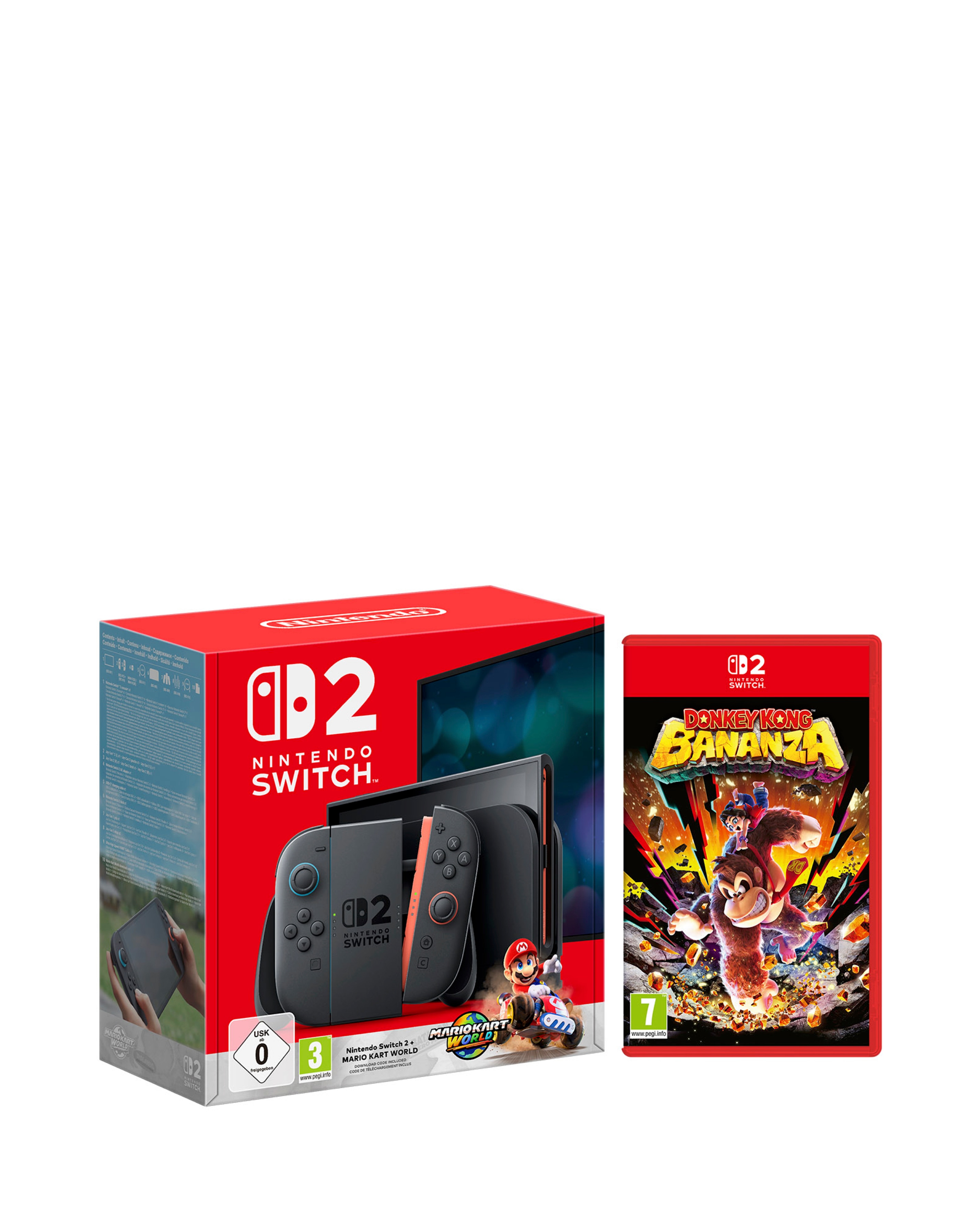 New In - Switch 2 + Mario Kart Donkey Kong