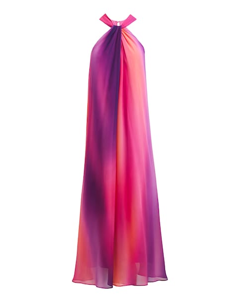 Maxi Ombre Print Dress