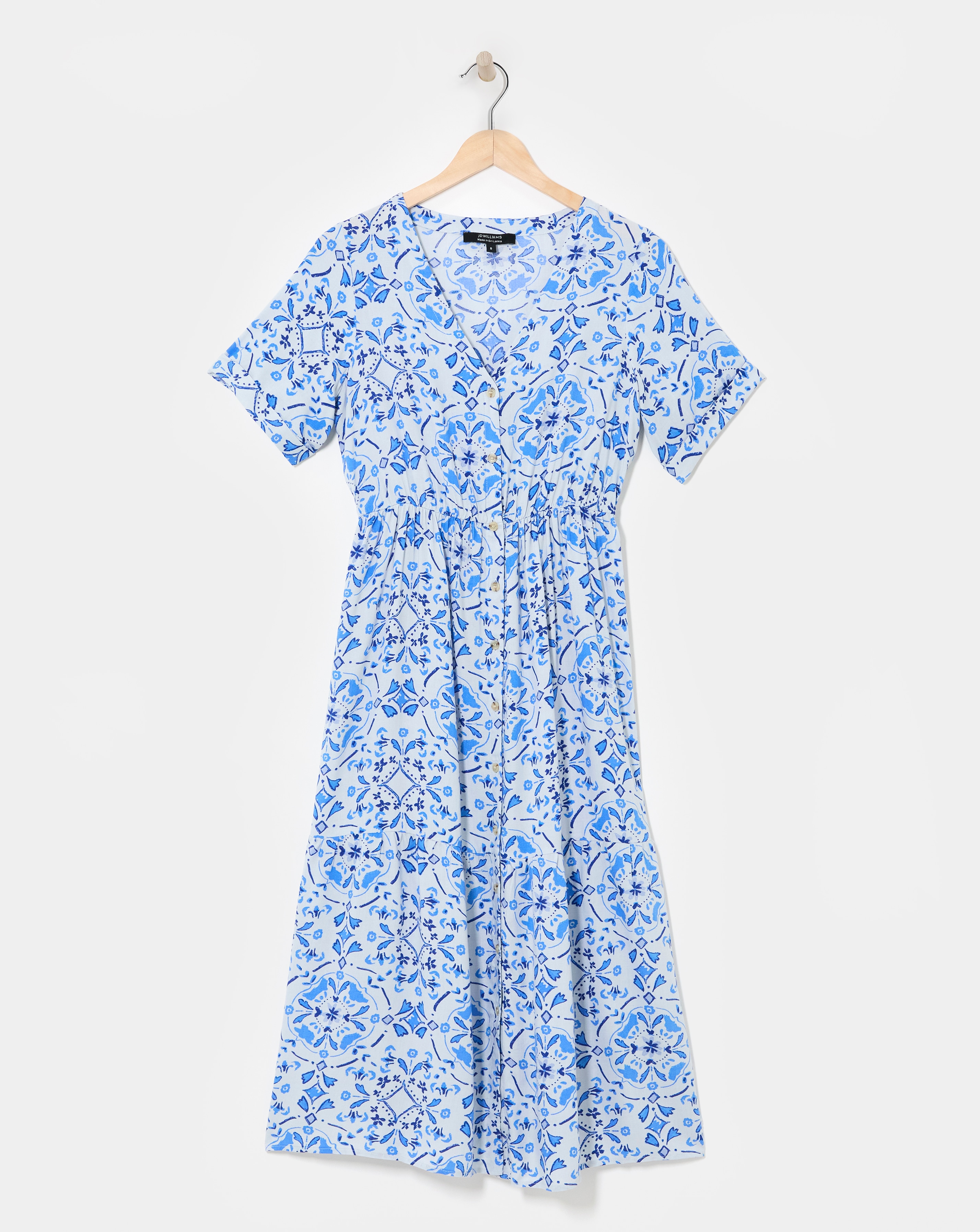 Button Through Dress