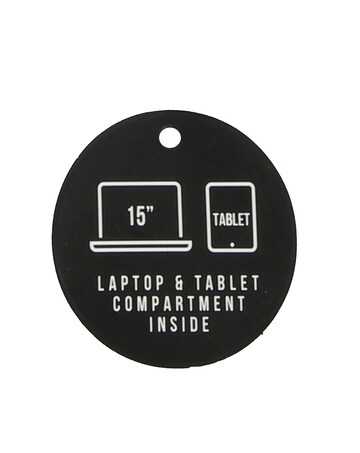 Enrico Benetti Caen Large Vegan Leather Laptop Workbag