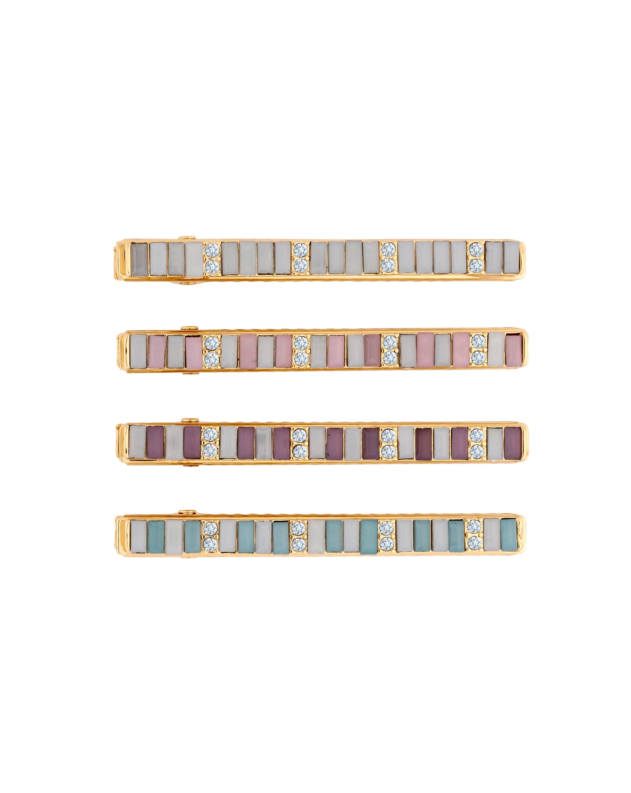Mood Multicoloured Beaded Hair Slides