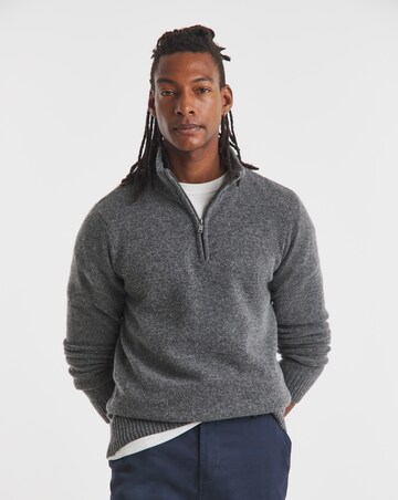 Lambswool 1/4 Zip Jumper