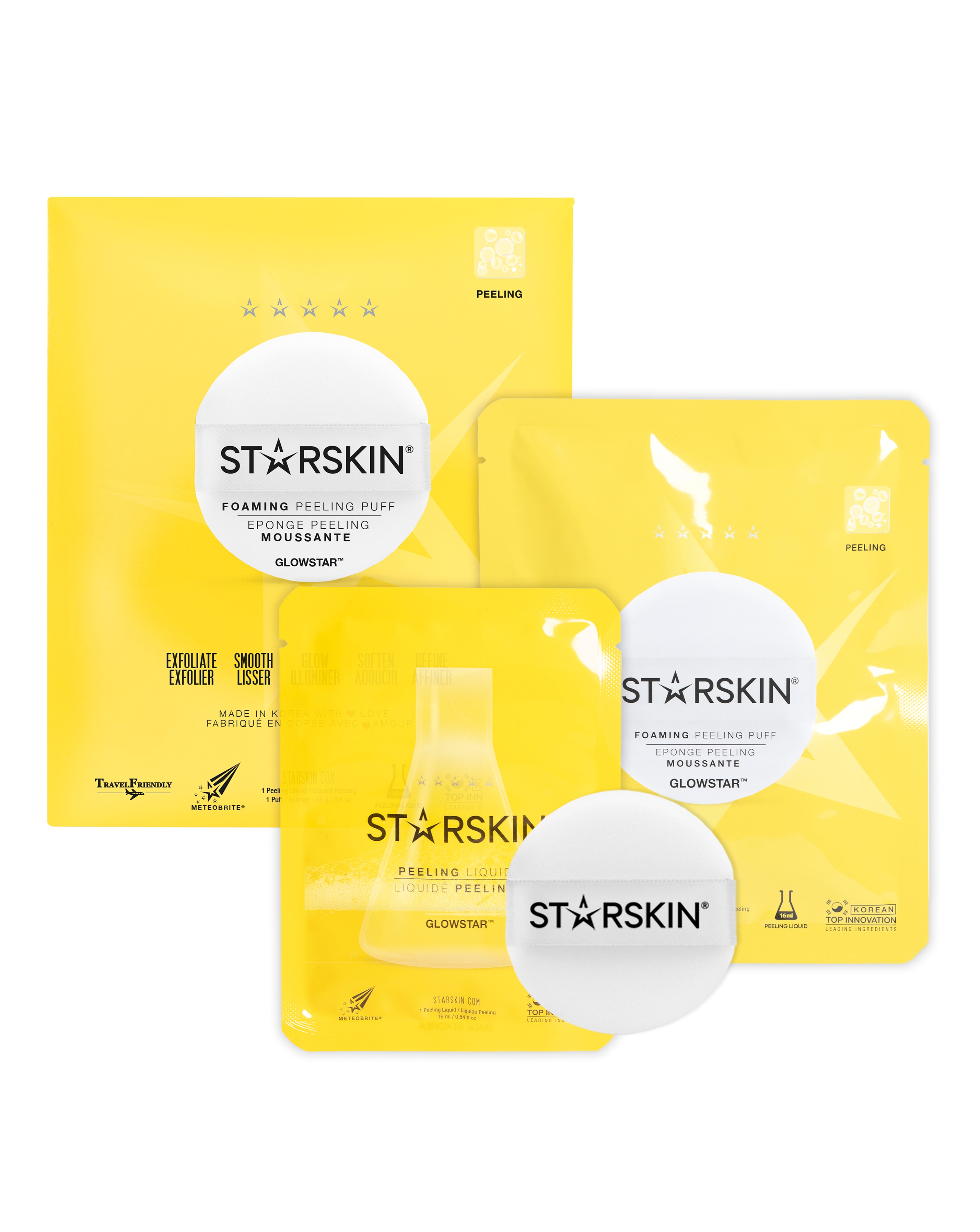 STARSKIN Glowstar Foam Peeling Puff
