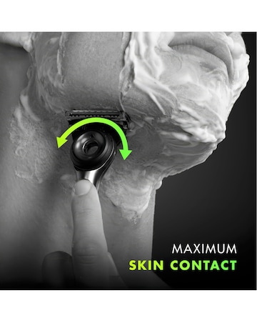 Gillette Labs Exfoliating Razor, Travel Case, and 4 Razor Blades