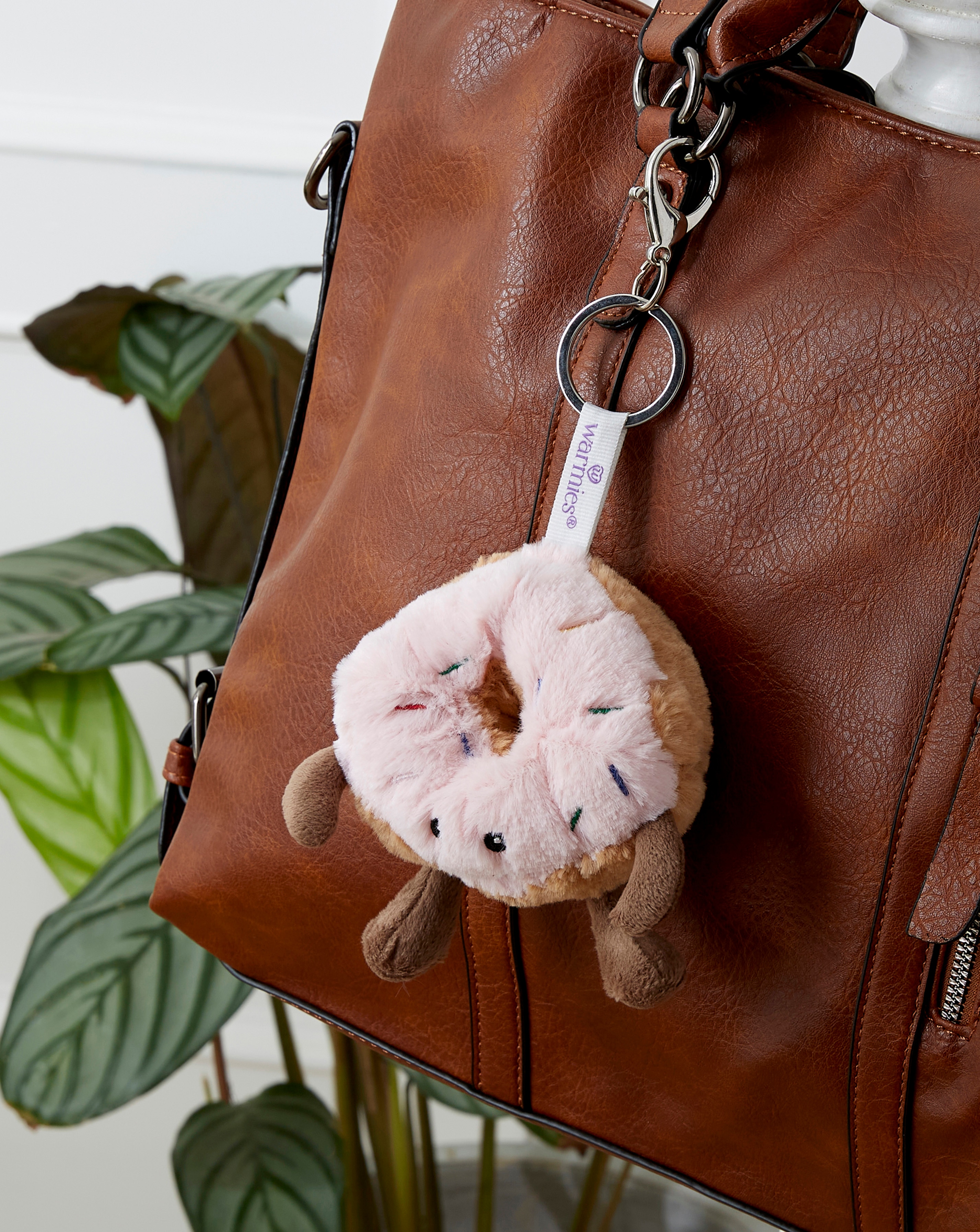 Warmies Donut Bag Charm