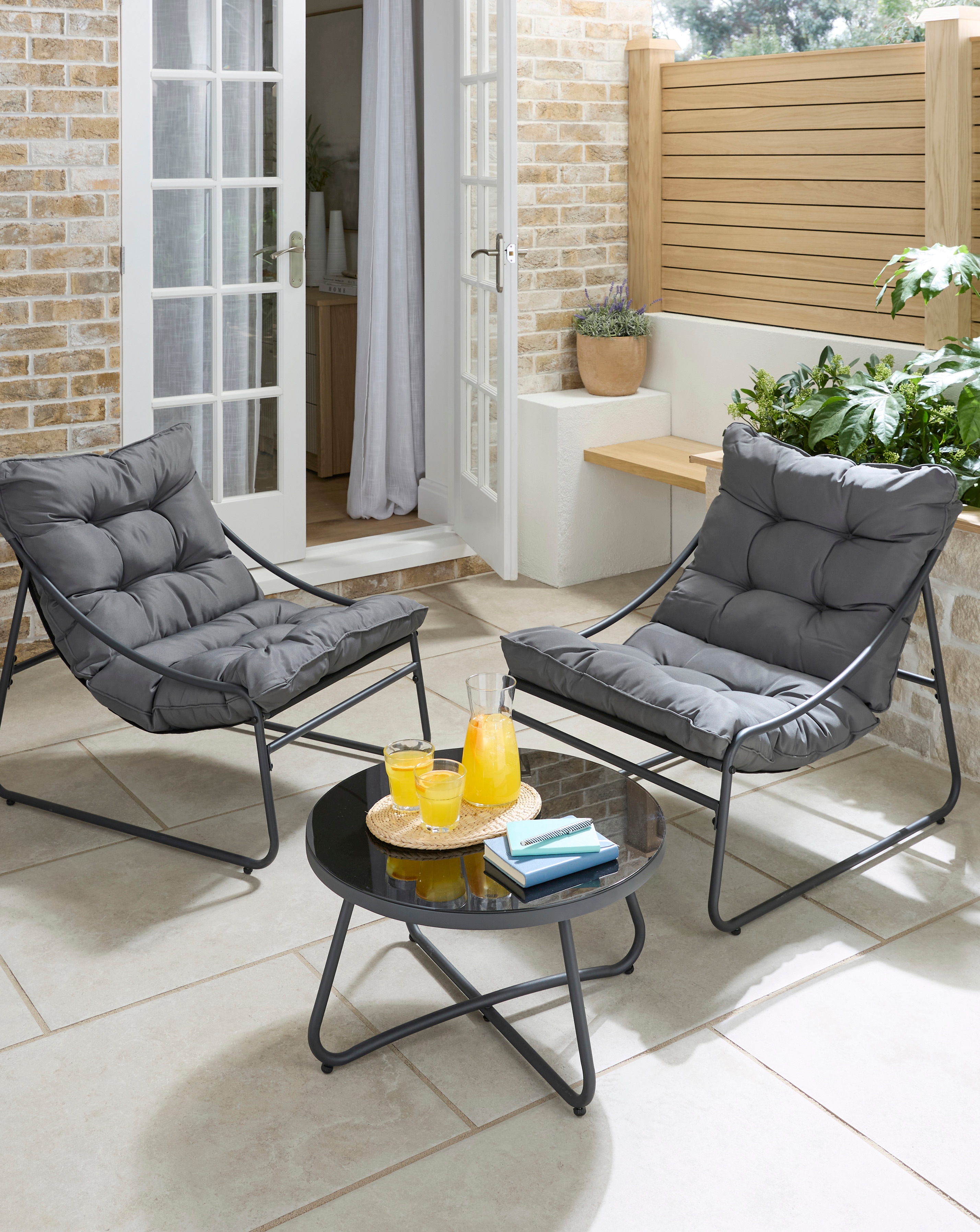 New In - Lucia Padded Bistro Set