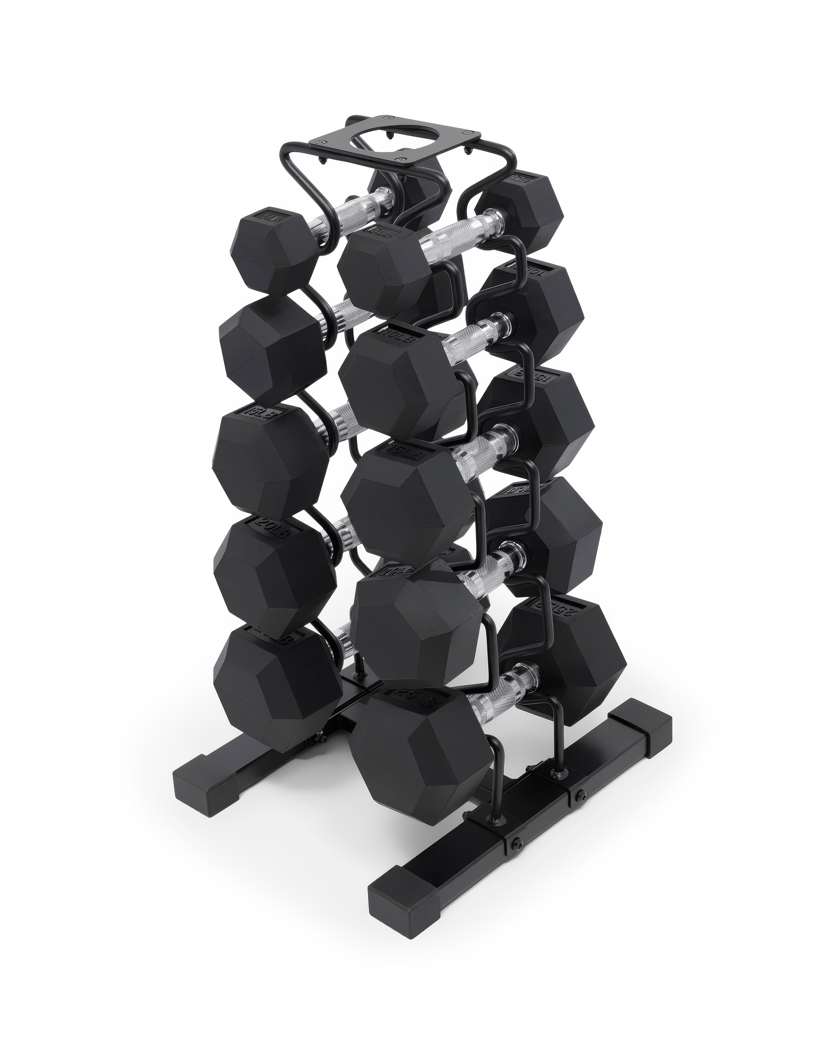 Marcy DBR150 Dumbbell Set 68kg & Rack