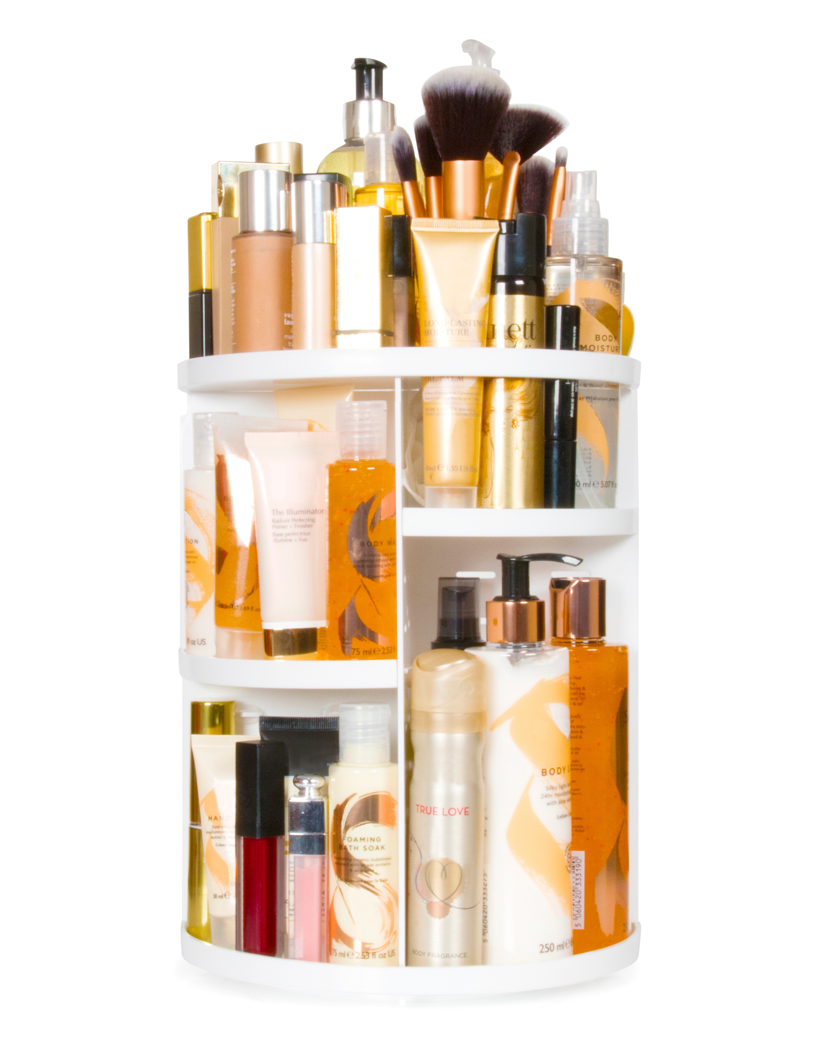 Rio Cosmetic & Brush Storage Carousel