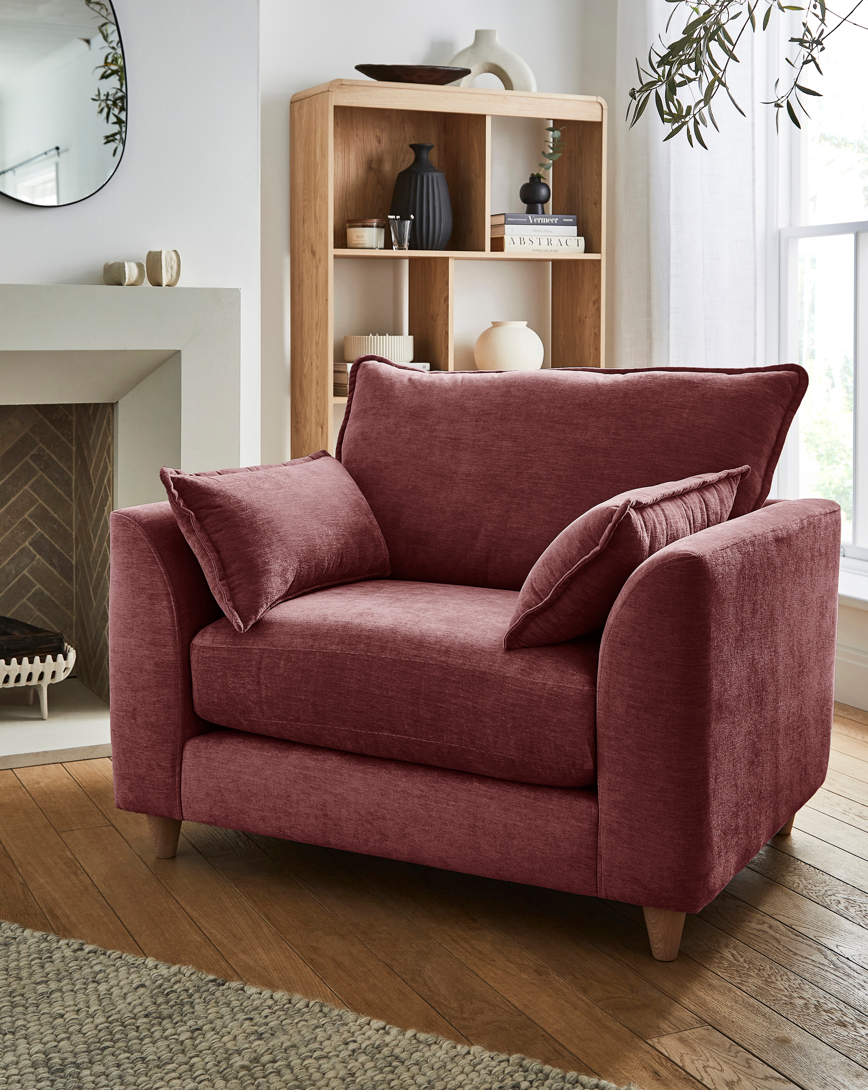 Harlequin Chenille Snuggle Chair