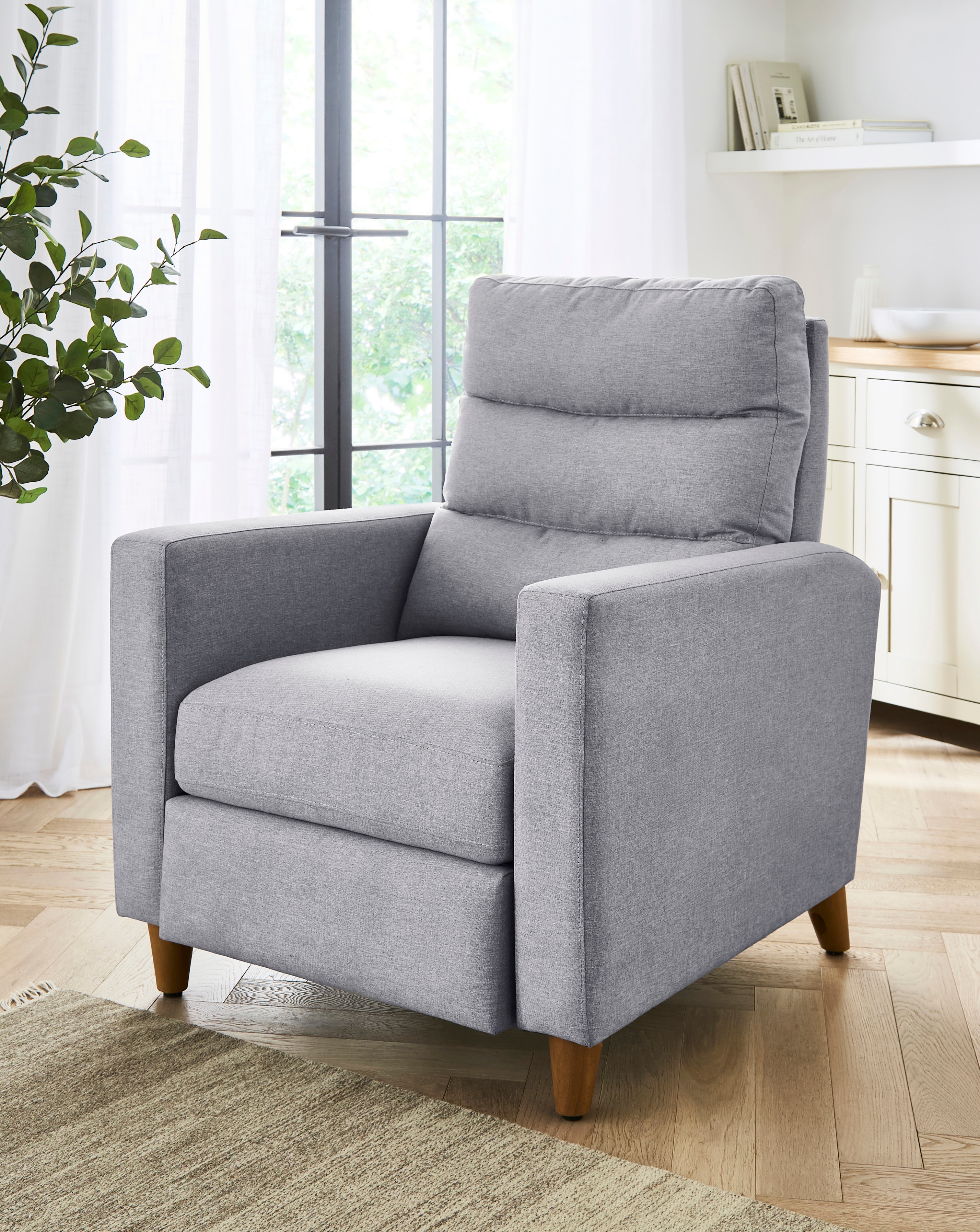 Sutton Fabric Pushback Recliner