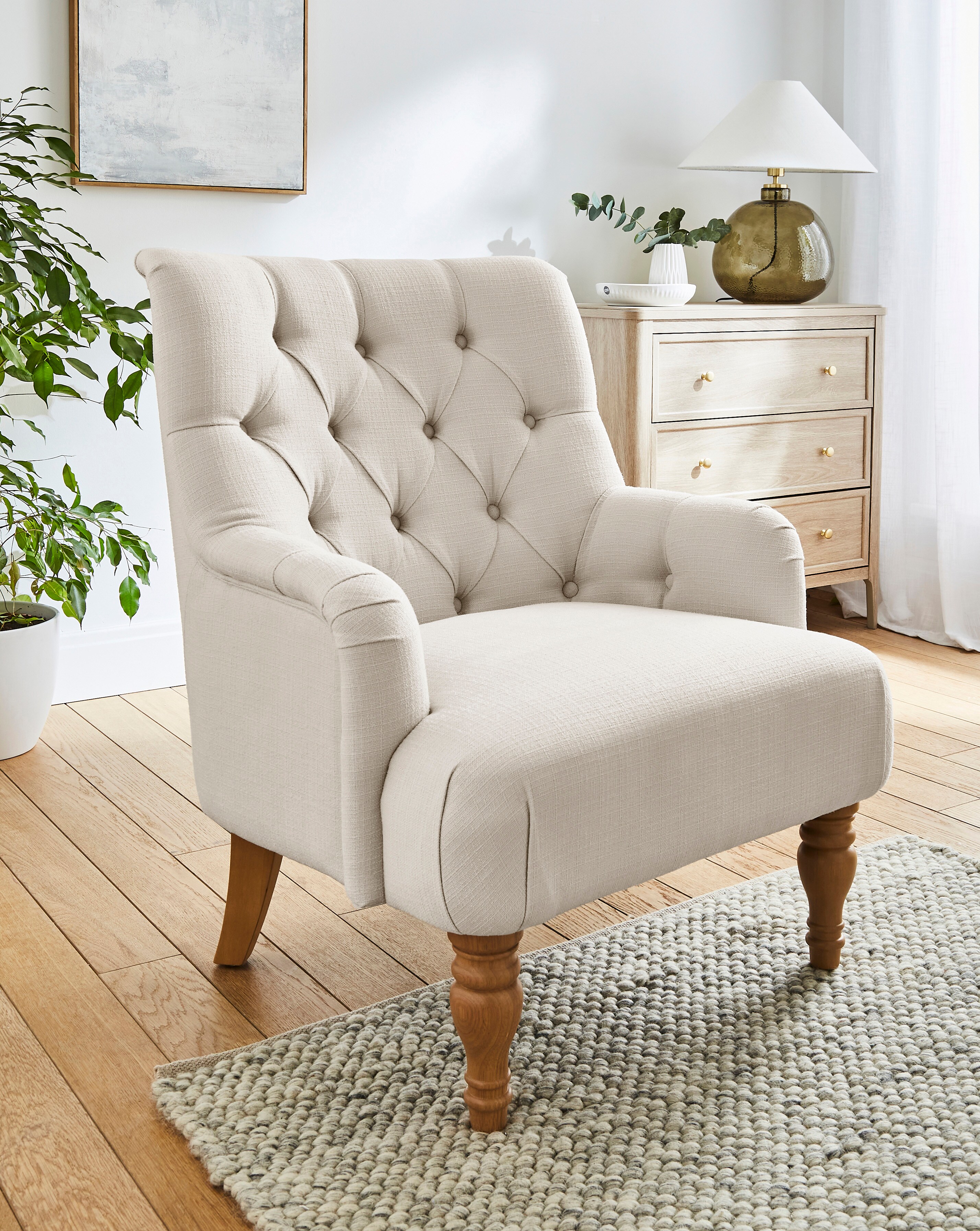 Julipa Mae Fabric Accent Chair
