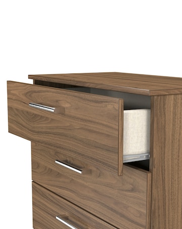 Briar Ready Assembled 4 Drawer Chest