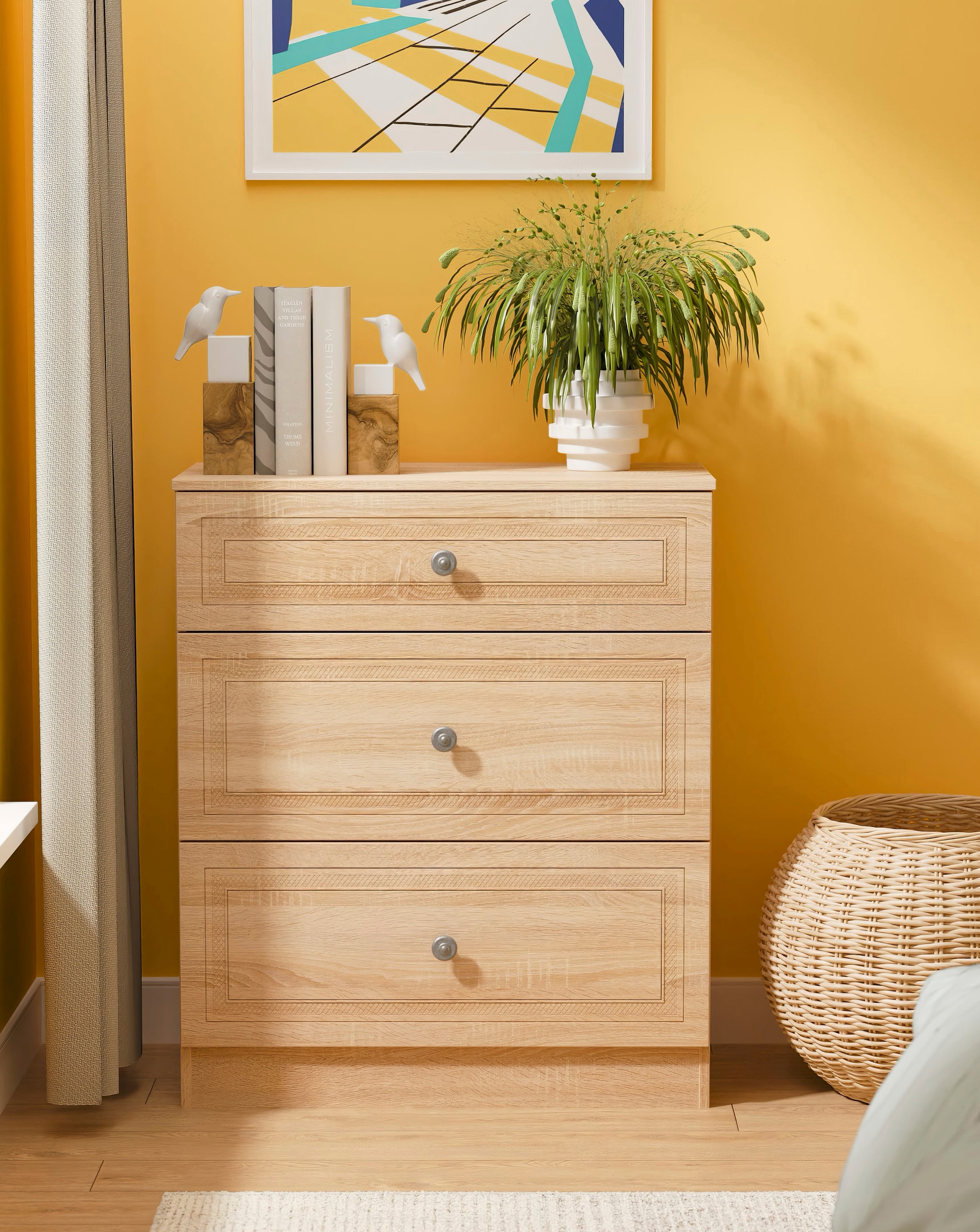 Richmond Assembled 3 Drawer Chest