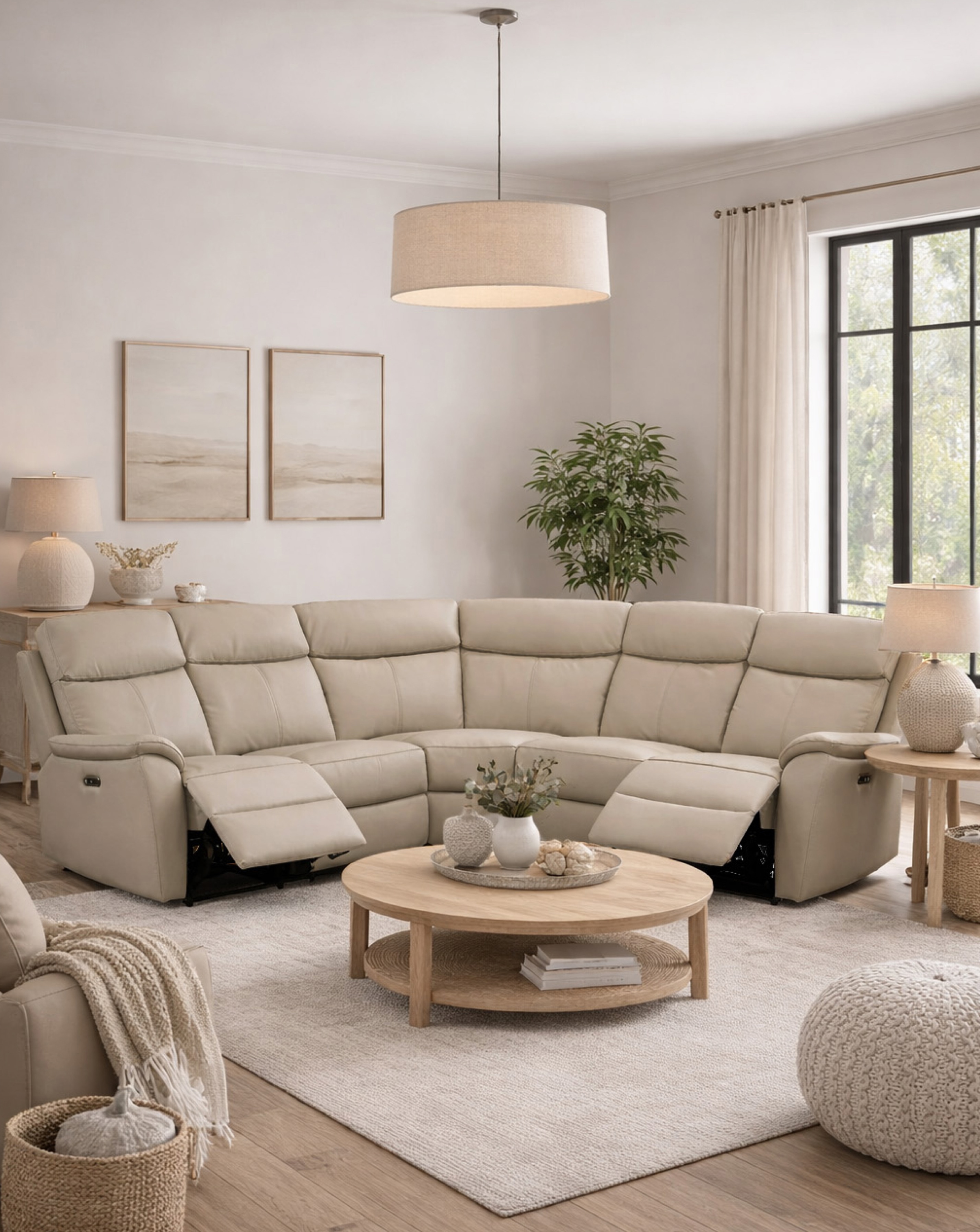 Aspire Kingsmere Recliner Corner Sofa