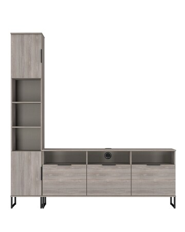 Hayden Ready Assembled Left Hand Media Unit