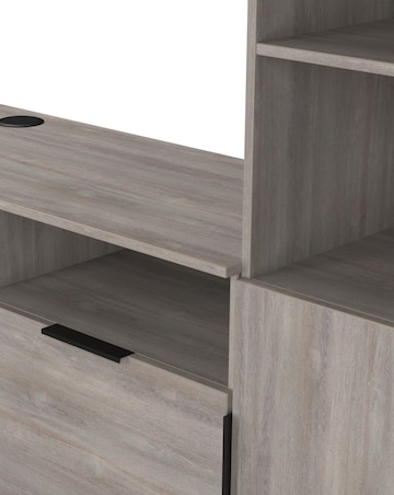 Hayden Ready Assembled Right Hand Media Unit