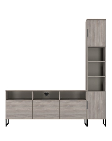 Hayden Ready Assembled Right Hand Media Unit