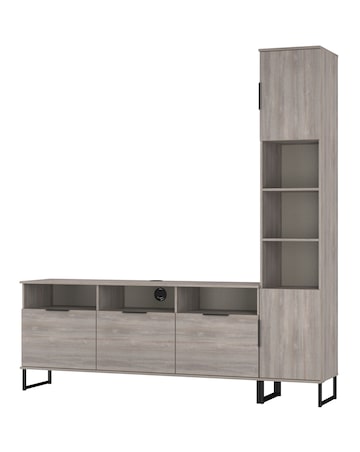 Hayden Ready Assembled Right Hand Media Unit