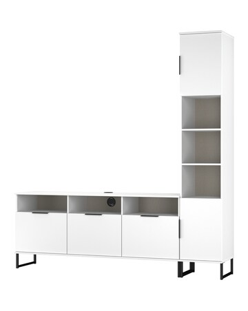 Hayden Ready Assembled Right Hand Media Unit