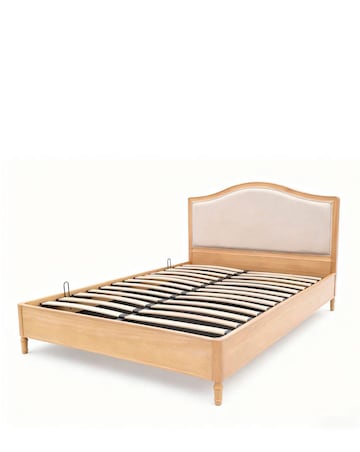 Emy French Style Wooden Hidden Ottoman Bed