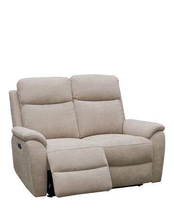Aspire Kingsmere Fabric Power Recliner 2 seater sofa