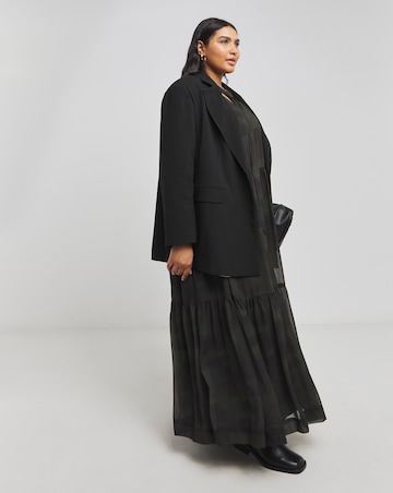 Tiered Georgette Maxi Dress