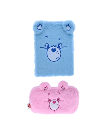 Care Bears Plush Notebook & Pencil Case