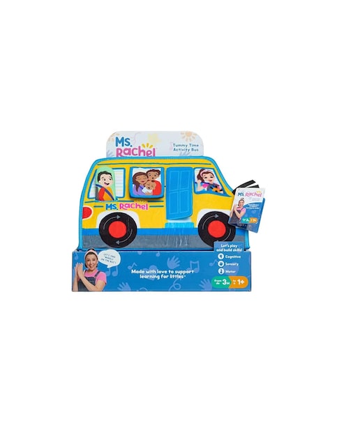 New In - Ms Rachel Tummy Time Activity Bus