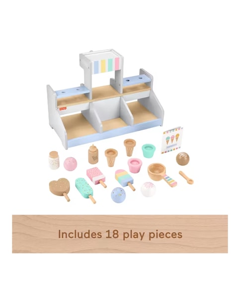New In - Fisher Price Wooden Ice Cream Shop