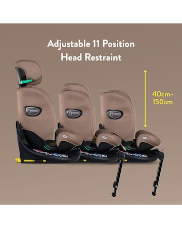Cosatto All in Extra i-Size 360 Car Seat - Tiger Tale