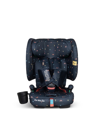 Cosatto On The Go i-Size Foldable Travel Car & Booster Seat - Doodle Days