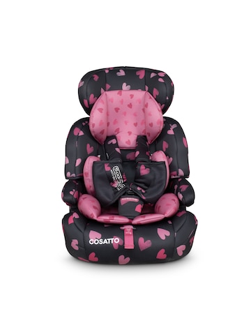 Cosatto Zoomi Toddler Car Seat - Charcoal Lighthearted