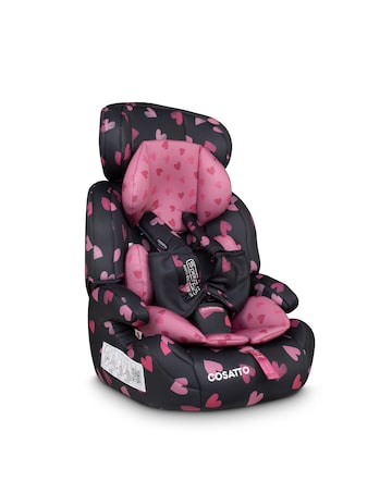 Cosatto Zoomi Toddler Car Seat - Charcoal Lighthearted