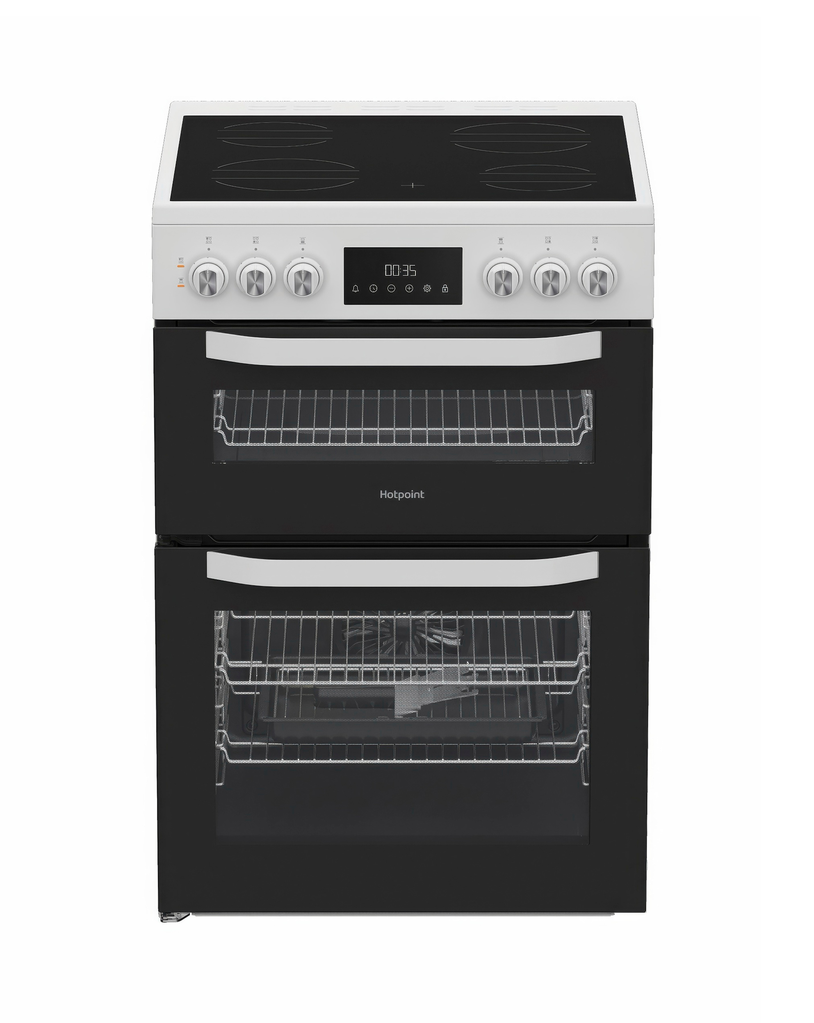 Hotpoint HTE6VDCW Electric Cooker