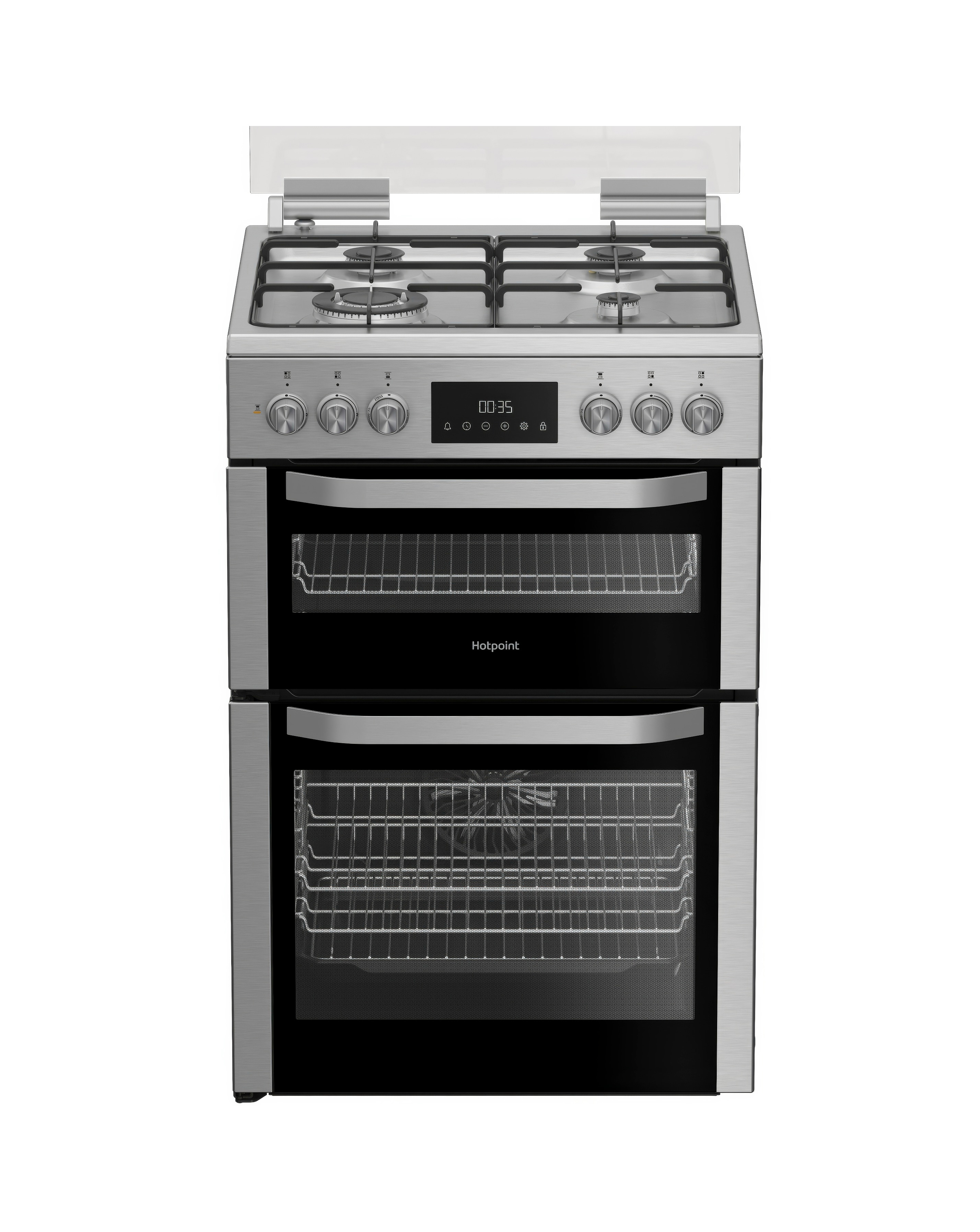Hotpoint HDD6GDC2WX Dual Fuel Cooker