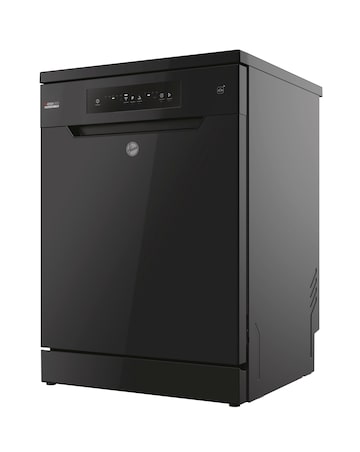 Hoover HF 3C7L0B 13 place Dishwasher - Black + installtion