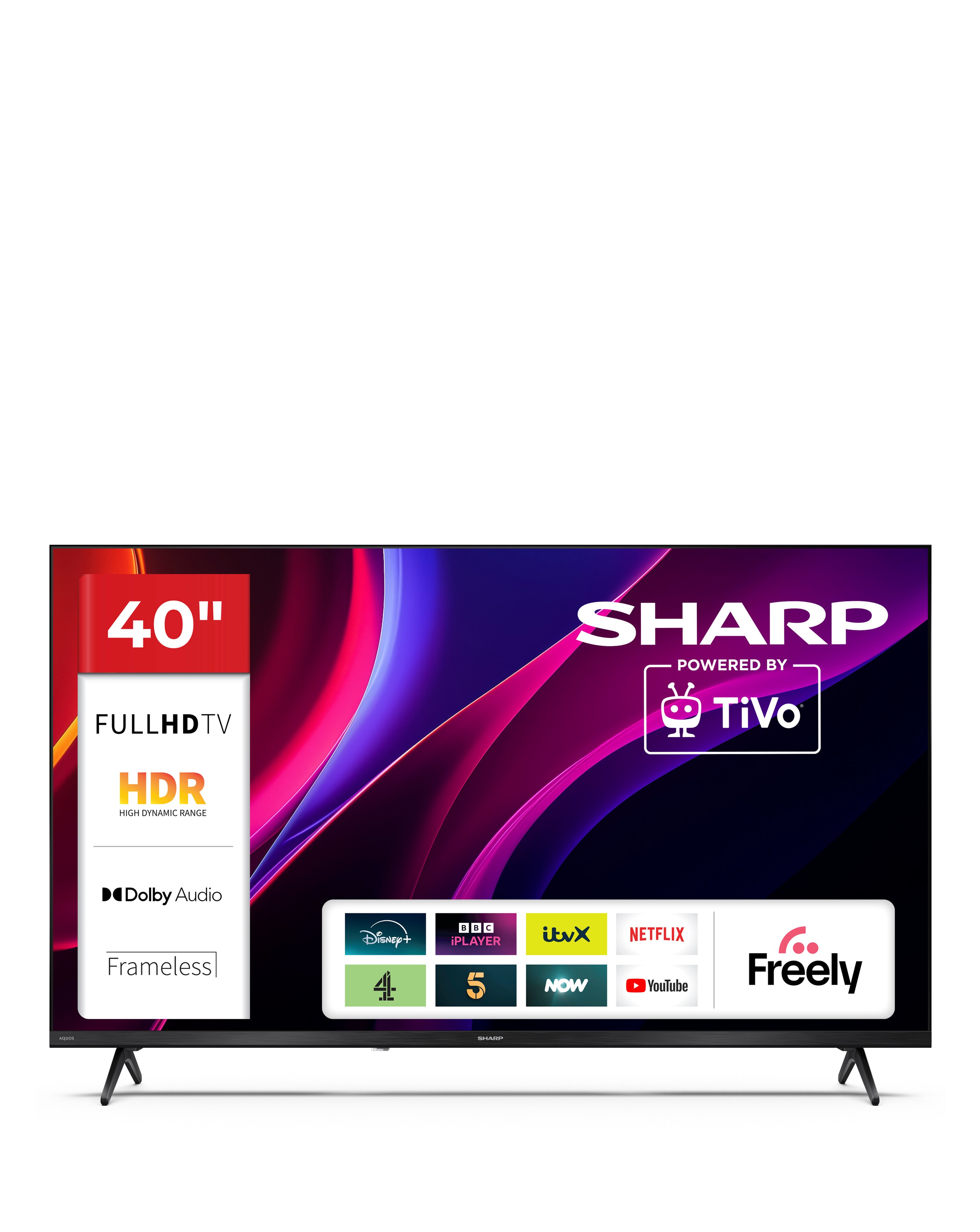 Sharp 2T-C40HE2245KB 40 FHD Tivo LED TV