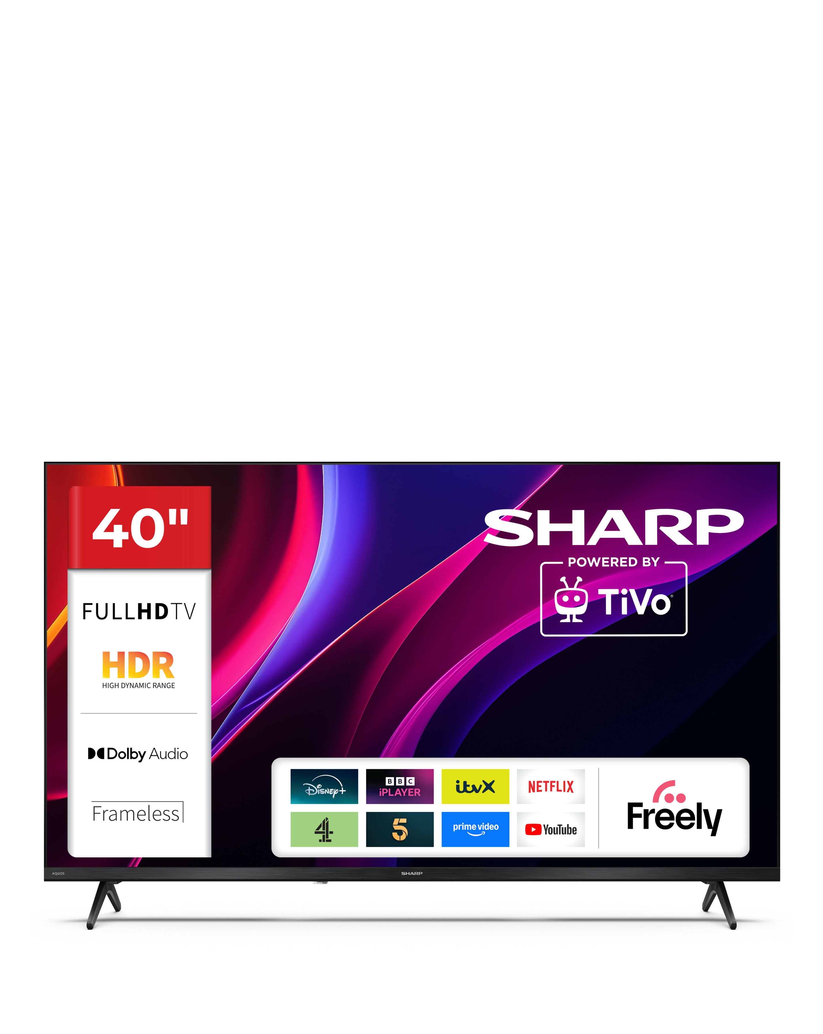 Sharp 2T-C40HE2245KB 40 FHD Tivo LED TV