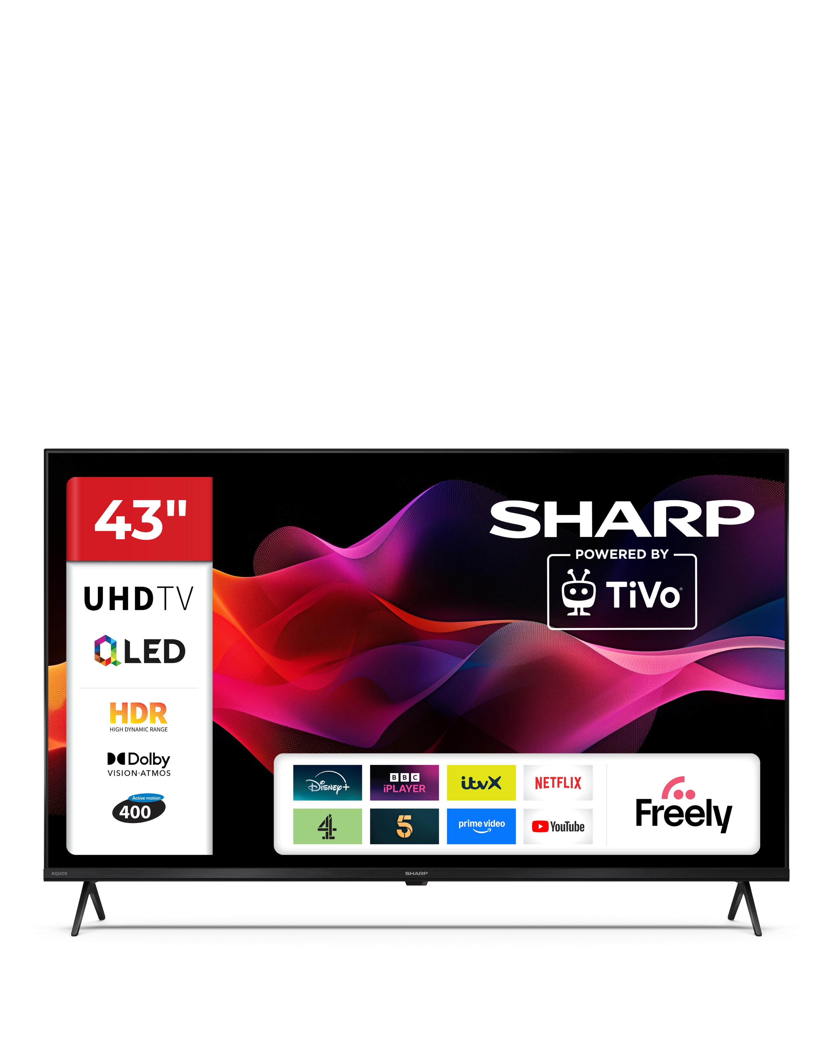 Sharp 43in Ultra HD Quantum Dot Tivo TV