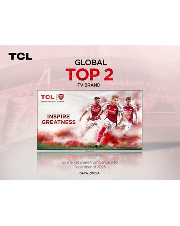 TCL 65T6CUK 65in 4K QLED Fire TV with Freely