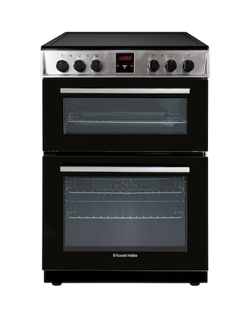 Russell Hobbs RH60EDOEH6011SS Double Oven Hob Cooker + Install