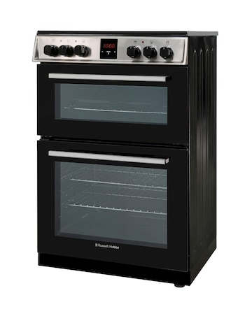 Russell Hobbs RH60EDOEH6011SS Double Oven Hob Cooker + Install