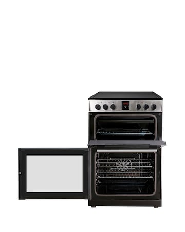 Russell Hobbs RH60EDOEH6011SS Double Oven Hob Cooker + Install