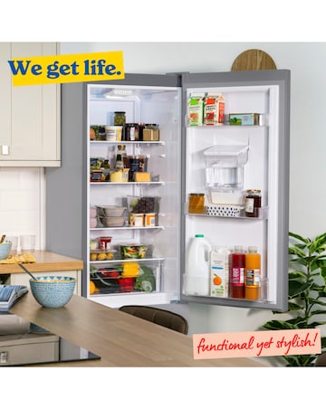 Russell Hobbs RH180FFFF551E1SWD Fridge Freezer Water Dispenser Silver + Install