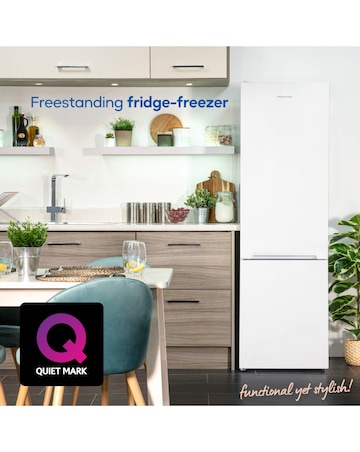Russell Hobbs RH180FF541E1W Fridge Freezer White + Install
